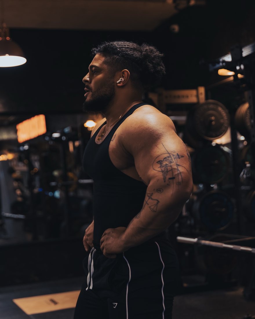 Portrait in the gym
